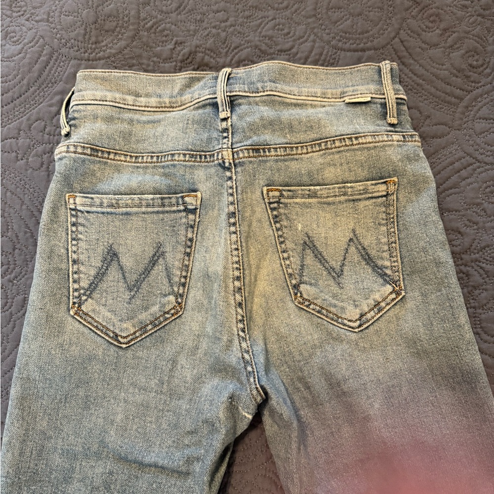 Mother Insider Crop Step Fray - Picture 3 of 4